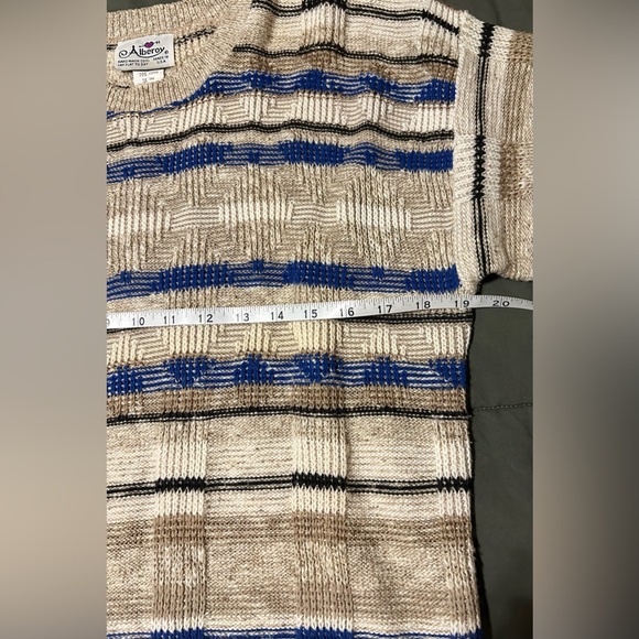 Alberoy 90’s Vintage Women’s Short Sleeve Sweater- Size Large - Picture 9 of 9